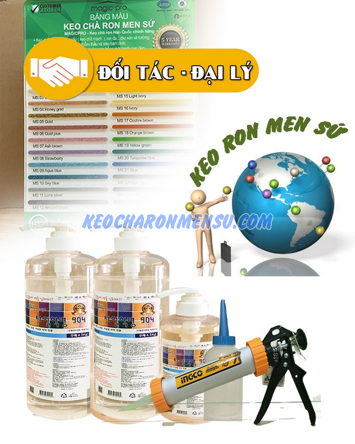 Tìm đại lý keo ron cao cấp 